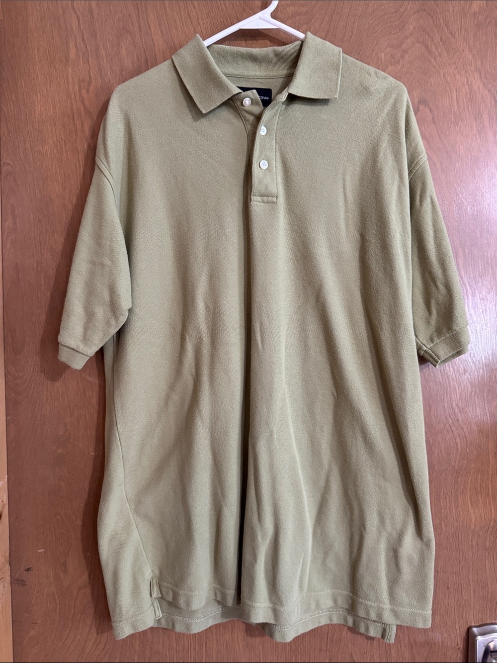 croft & barrow Olive Green Short Sleeve Polo
